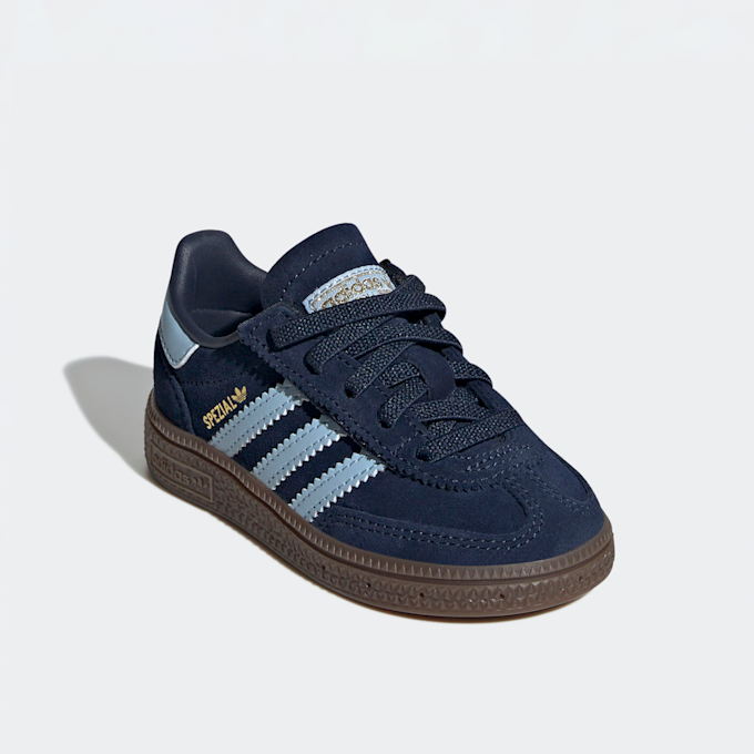 adidas Originals Handball Spezial Comfort Closure Elastic Lace Crianças Pequenas azul 48134 3