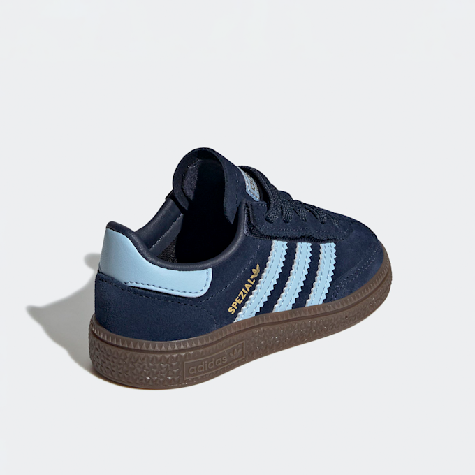 adidas Originals Handball Spezial Comfort Closure Elastic Lace Crianças Pequenas azul 48134 4