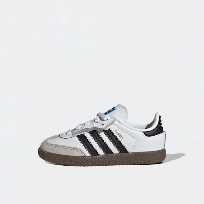 adidas Originals Samba OG Comfort Closure Elastic Lace Bambini Piccoli bianco 48136 1