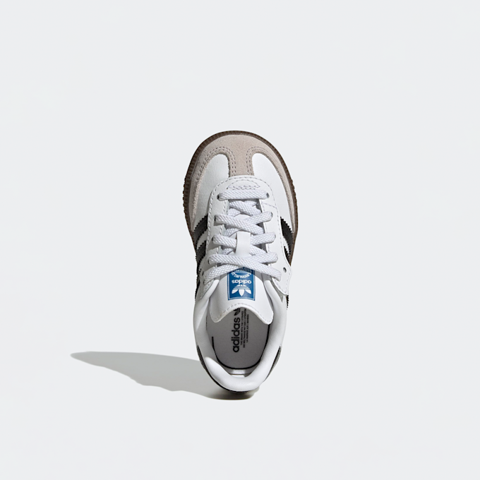 adidas Originals Samba OG Comfort Closure Elastic Lace Bambini Piccoli bianco 48136 6