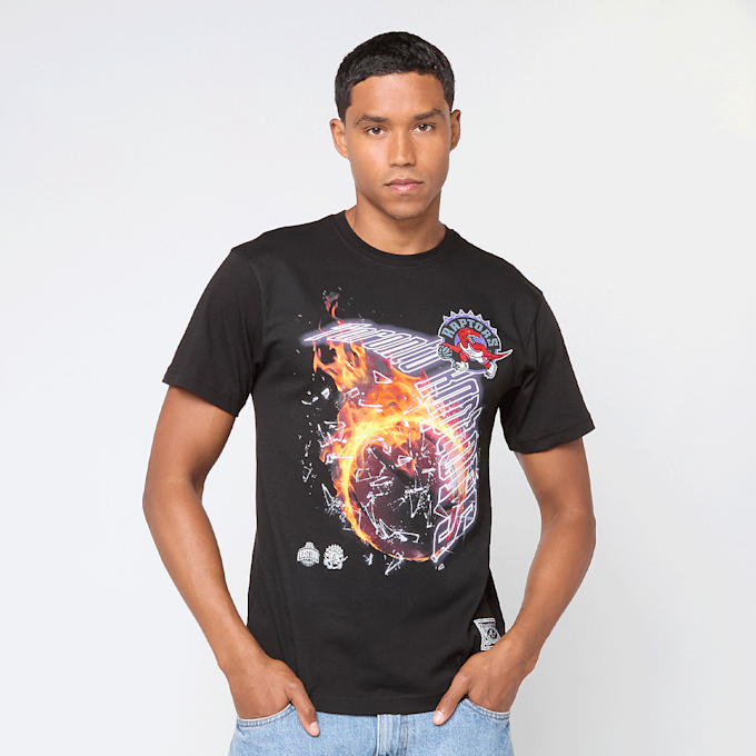 Mitchell & Ness NBA Toronto Raptors HWC Blaze Graphic Tee noir 48170 1