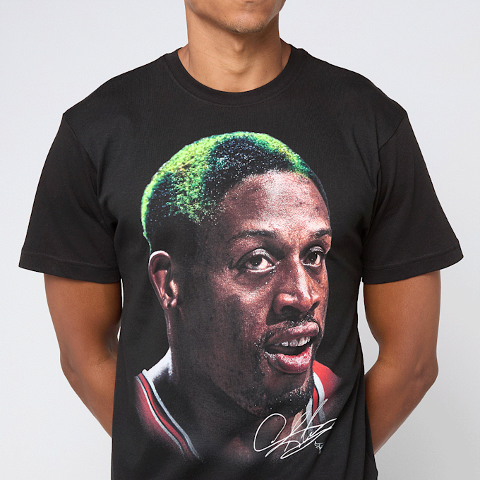 Mitchell & Ness NBA Chicago Bulls Player Big Face Tee crna 48175 3