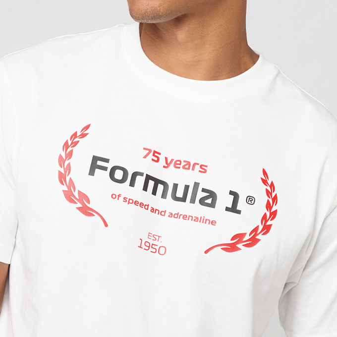 PUMA F1 Essentials Graphic Tee weiß 48429 3