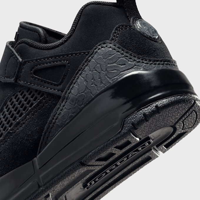 Jordan Spizike Low Crianças preto 48369 8