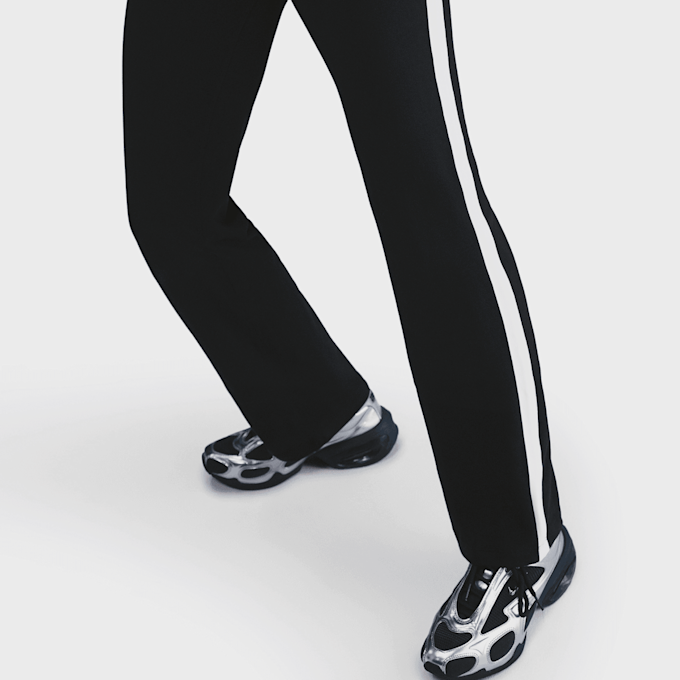 Nike   Sportswear High Raised Fold Over Pant preto 48448 3