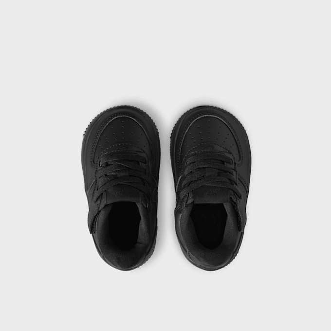 Nike   Air Force 1 Crianças Pequenas preto 48586 6