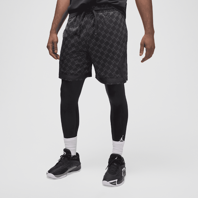 Jordan Sport Dri-FIT Printed Diamond Shorts zwart 48698 1