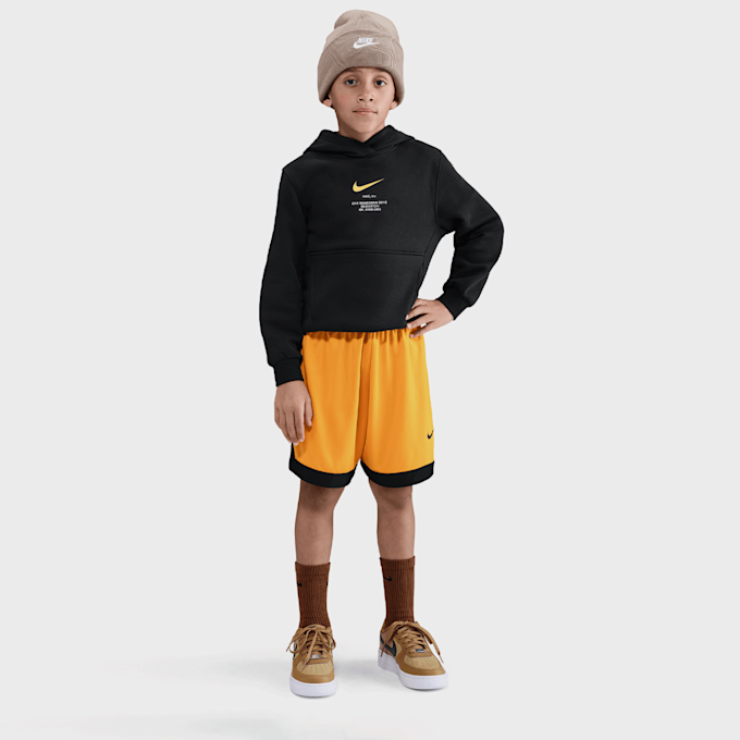 Nike   Sportswear Athletic Pullover Hoodie Basketball schwarz 48775 5