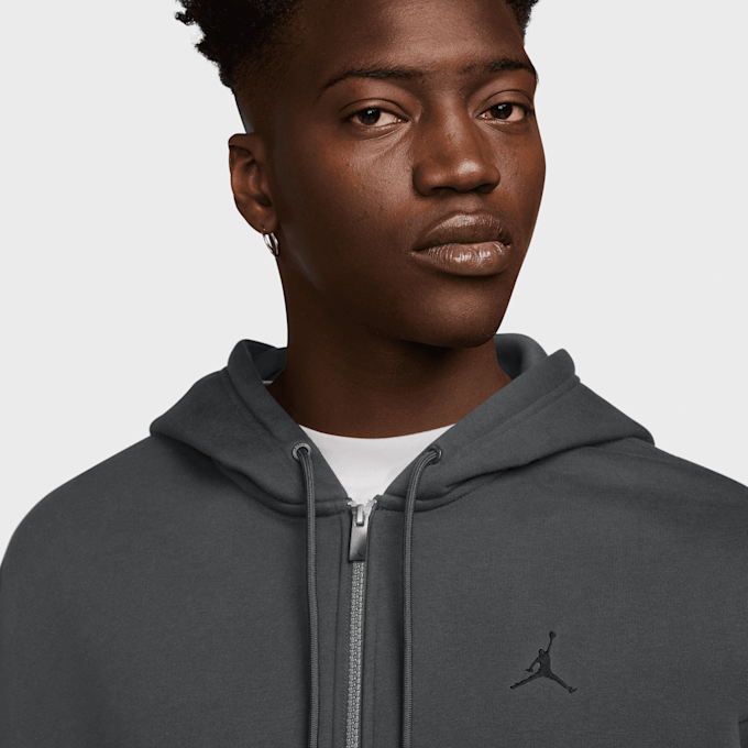 Jordan Brooklyn Fleece Oversize Hoodie szary 48708 3