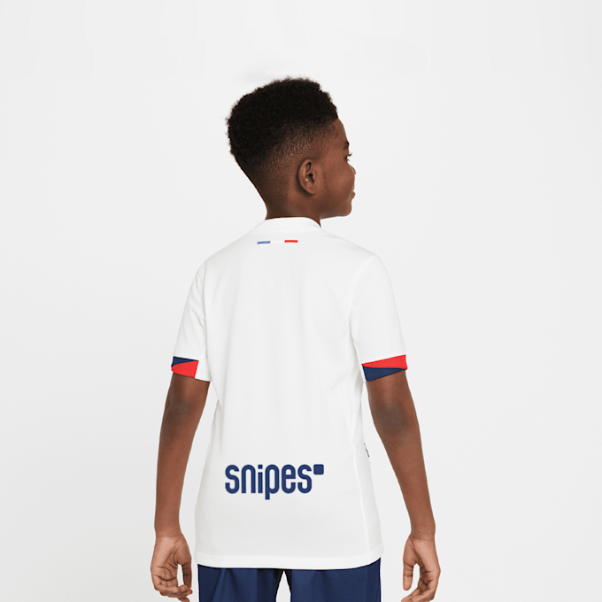 Nike   Paris Saint-Germain Nike Kids Away Stadium 2024/25 wit 48754 3