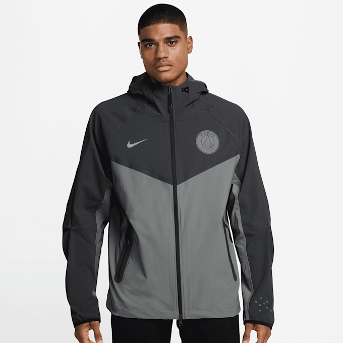 Nike   PSG Tech Woven Windrunner Full Zip Jacket grijs 48794 1