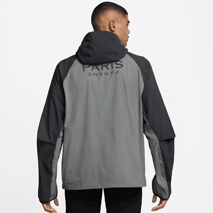 Nike   PSG Tech Woven Windrunner Full Zip Jacket grijs 48794 2