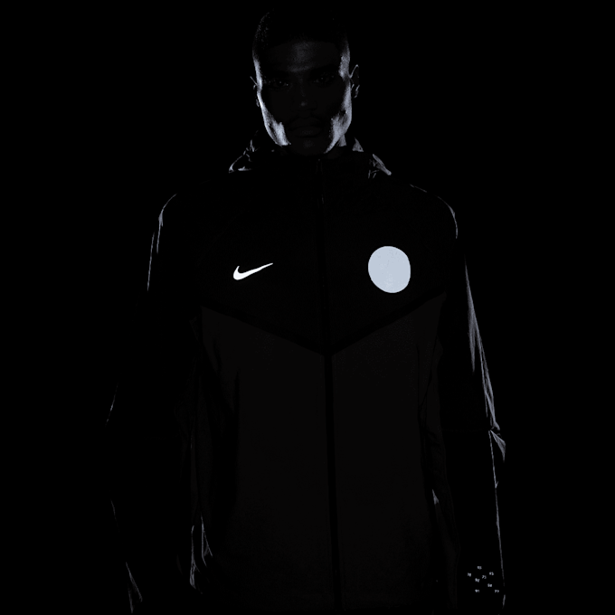 Nike   PSG Tech Woven Windrunner Full Zip Jacket grijs 48794 4