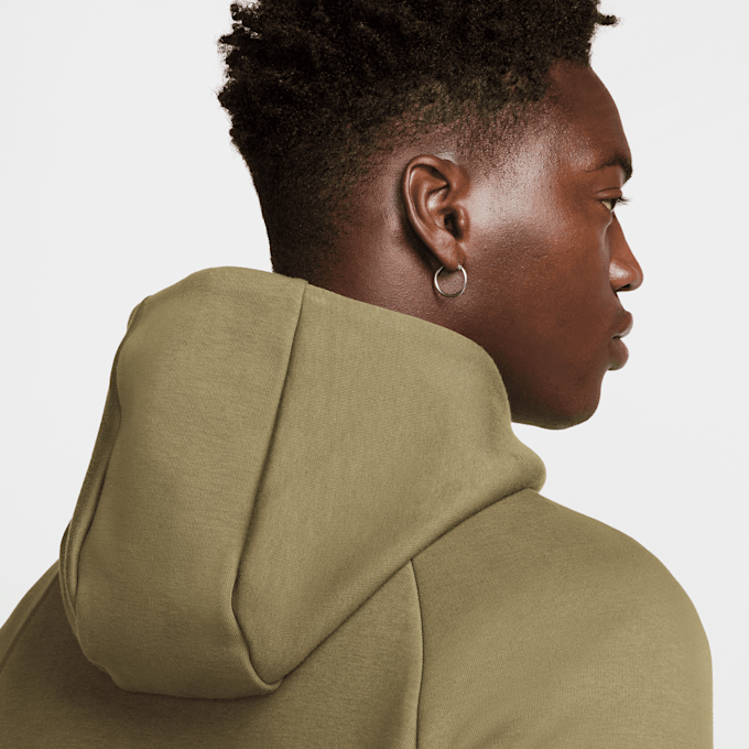 Nike   Tech Fleece Full Zip Windrunner Hoodie verde 48809 4