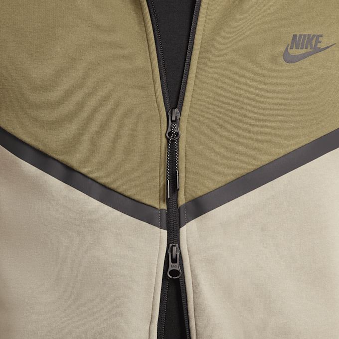 Nike   Tech Fleece Full Zip Windrunner Hoodie verde 48809 5