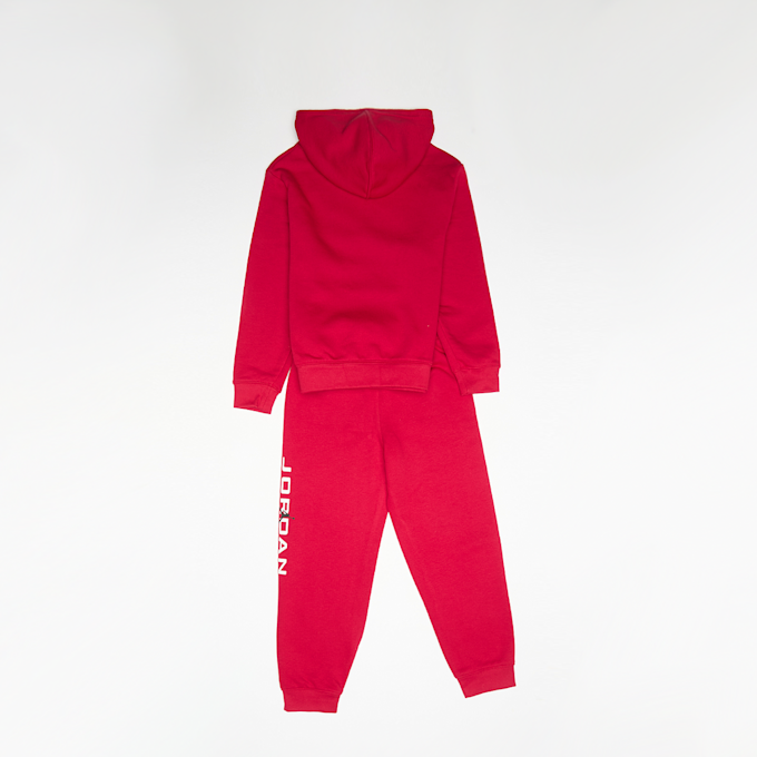 Jordan MJ Baseline Fleece Set czerwony 48943 2