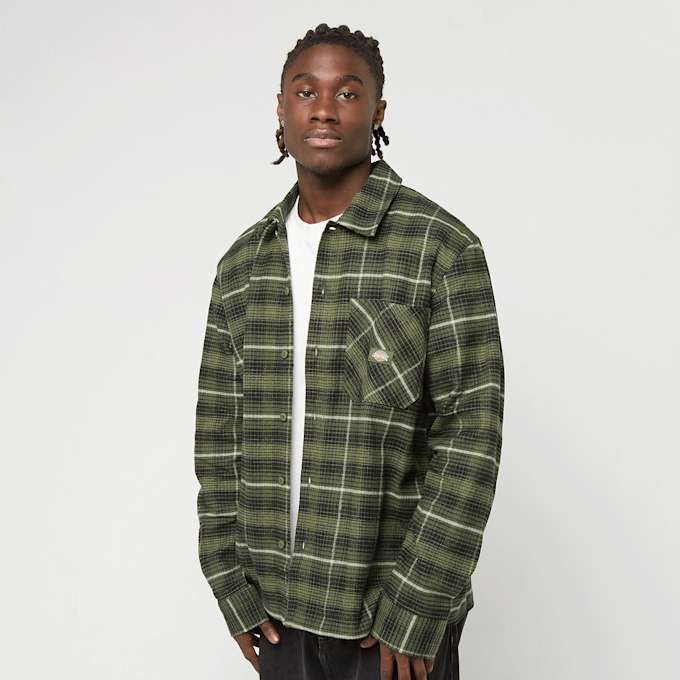 Dickies Forest Check Shirt groen 49011 1