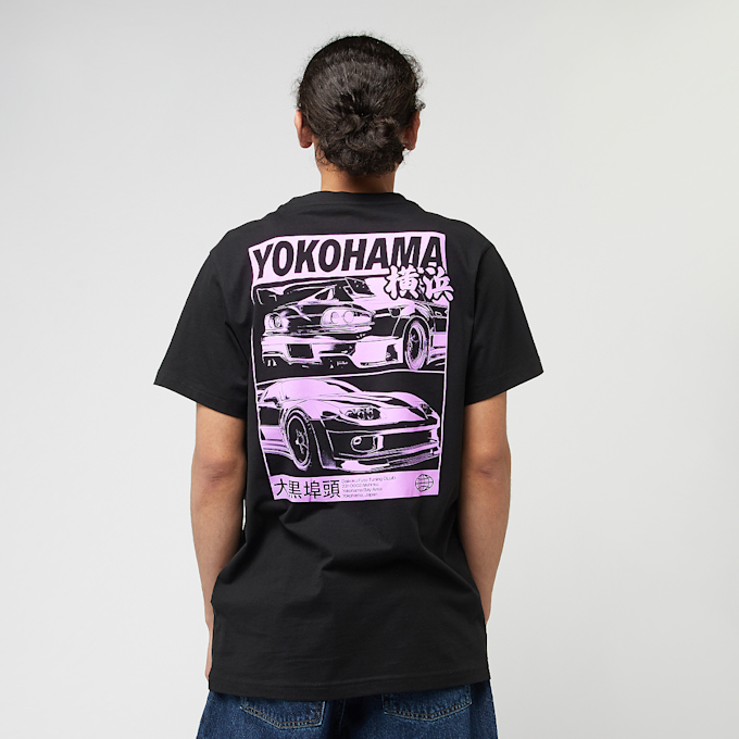 Mister Tee Yokohama Race Tee zwart 49142 1
