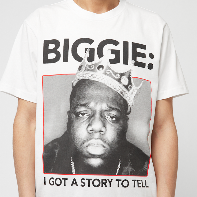 Mister Tee Biggie Crown Tee wit 49144 3