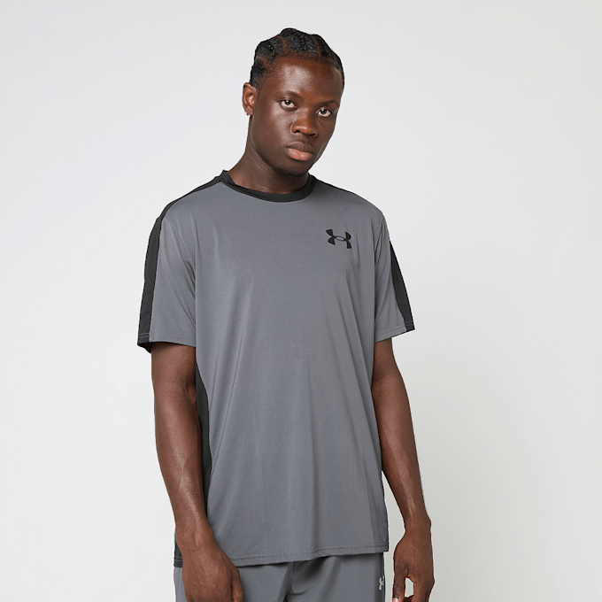 Under Armour HG Wordmark Shortsleeve grijs 49180 1