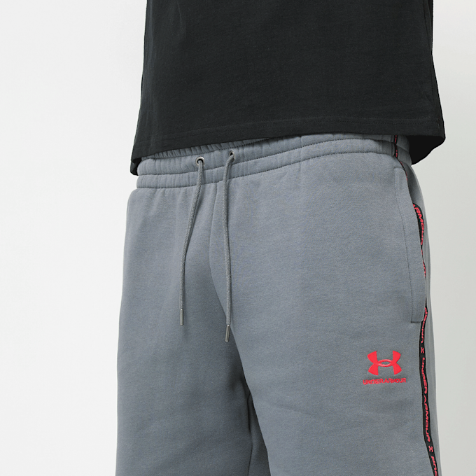Under Armour Icon Fleece Short Taping grau 49185 5