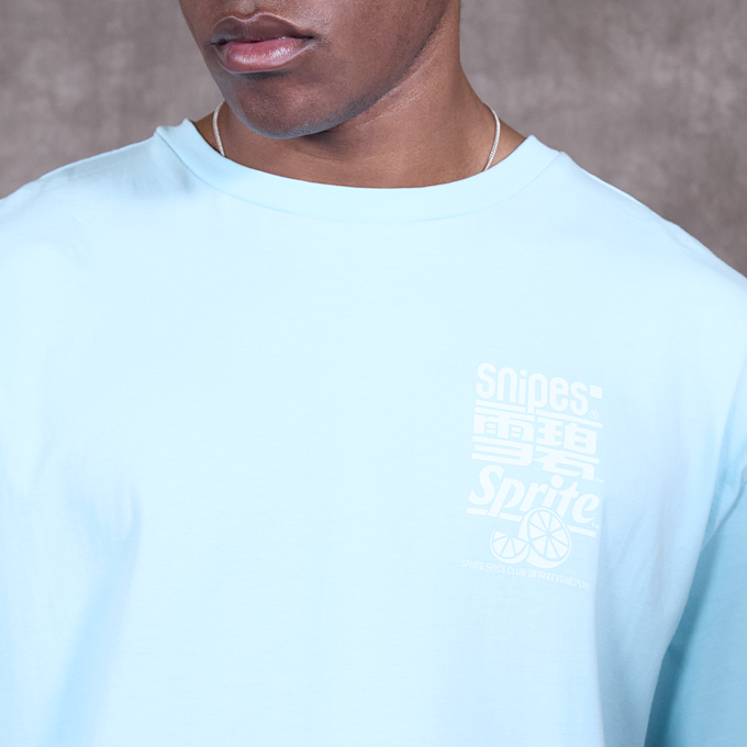 Sprite x SNIPES Lingual Oversized T-Shirt bleu 49192 4