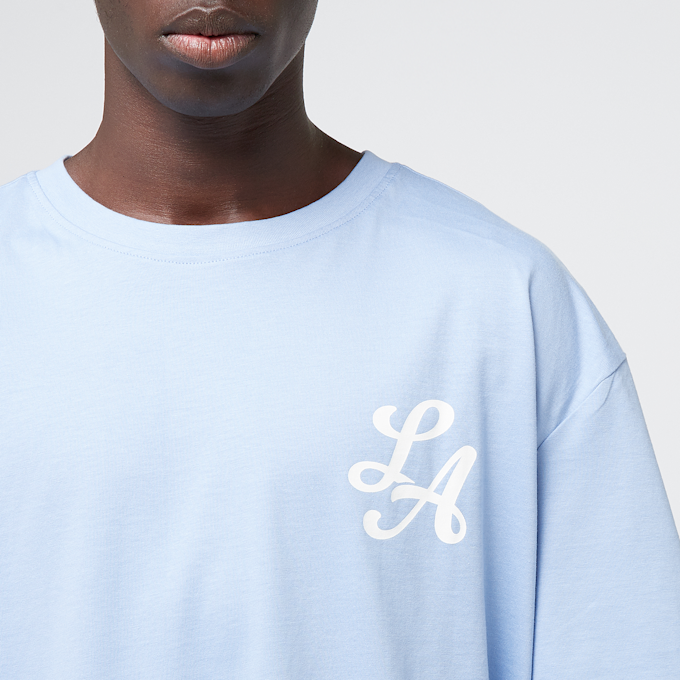 Mister Tee LA Football Team Oversize Tee blau 49246 3