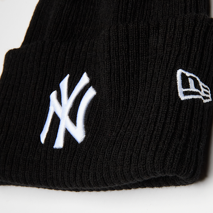 New Era Wide Cuff Beanie New York Yankees Schwarz 49390 3