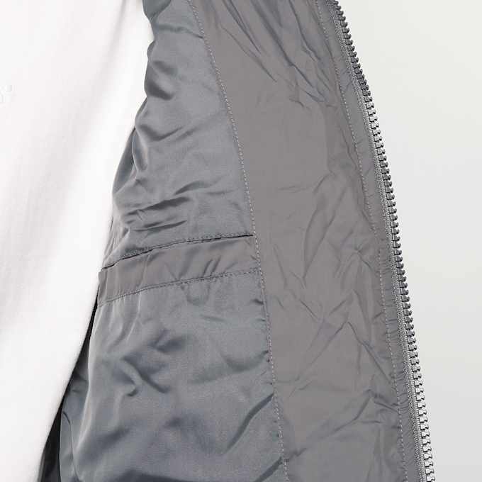 Urban Classics Long Puffer Coat szary 49399 4