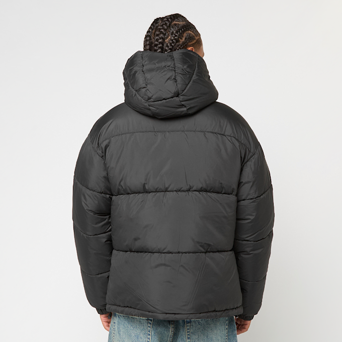 Urban Classics Shiny Puffer Jacket With Hood noir 49400 2