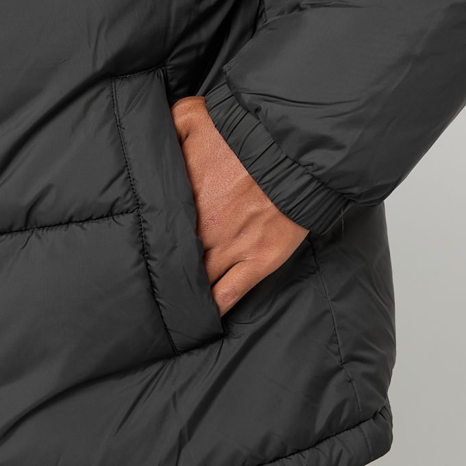 Urban Classics Shiny Puffer Jacket With Hood czarny 49400 3