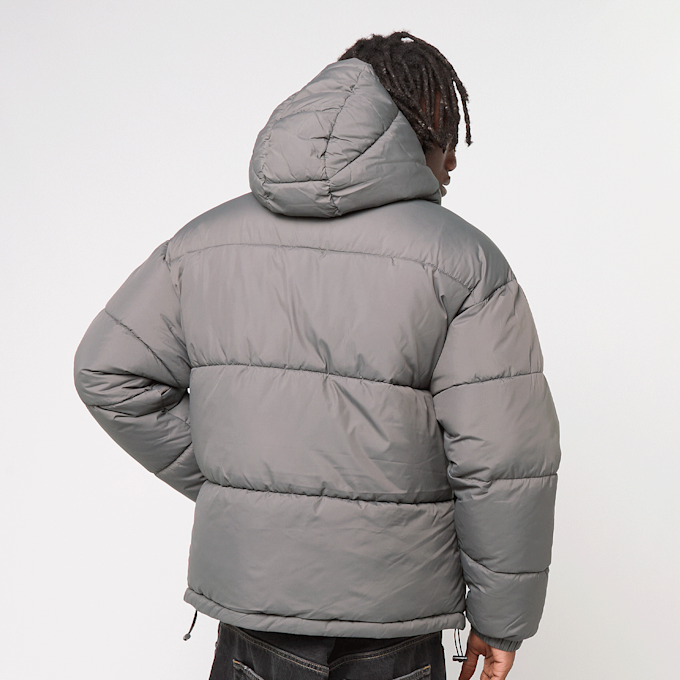 Urban Classics Shiny Puffer Jacket With Hood grau 49403 2