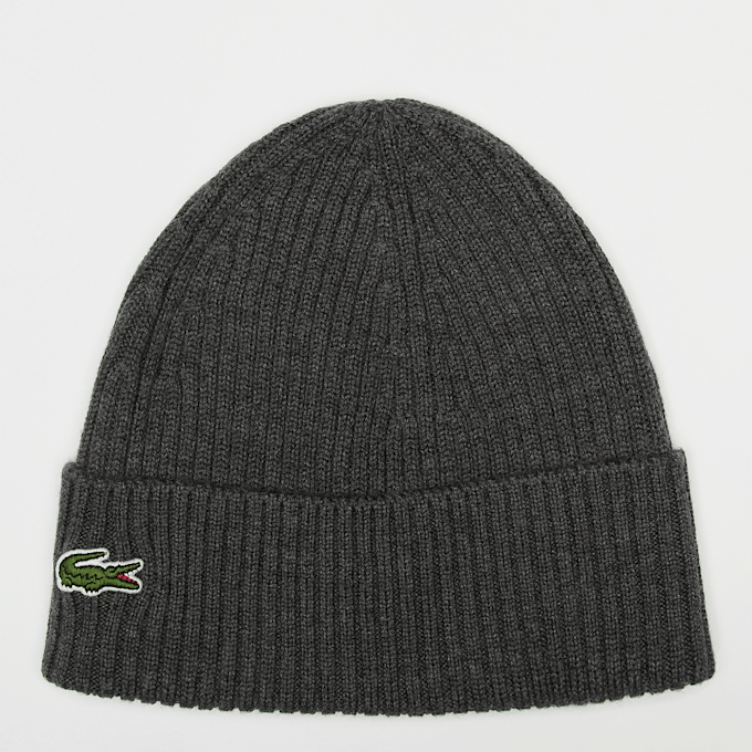 Lacoste Wool Beanie szary 49714 1