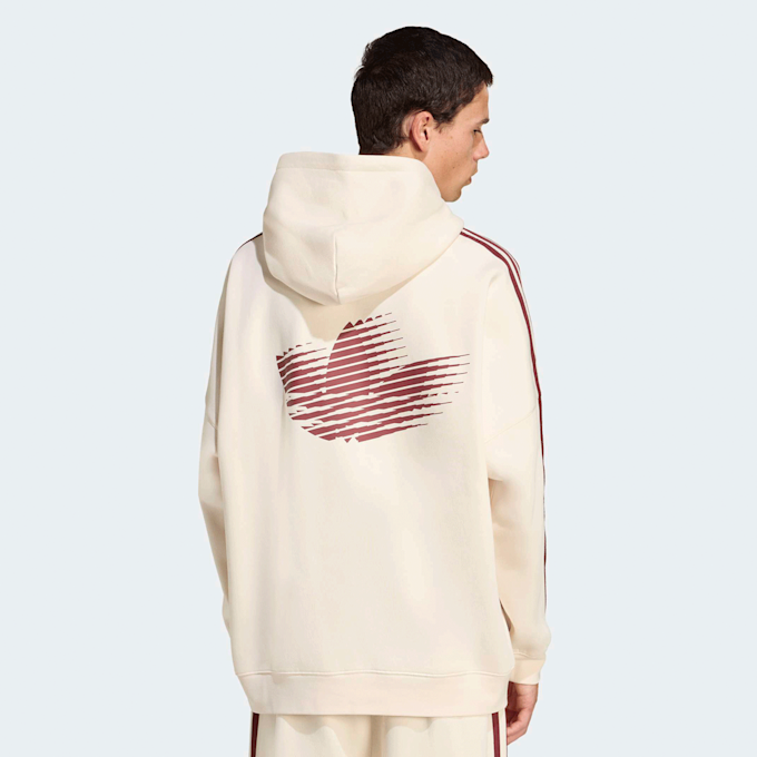 adidas Originals Graphic Fleece Loose Hoodie beige 49765 2