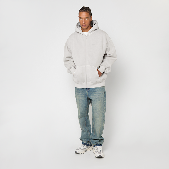 Pegador Colne Logo Oversized Sweat Jacket szary 49815 5