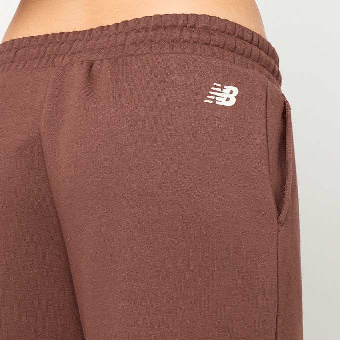 New Balance Linear Heritage Fleece Wide Leg Pant marrón 49855 4
