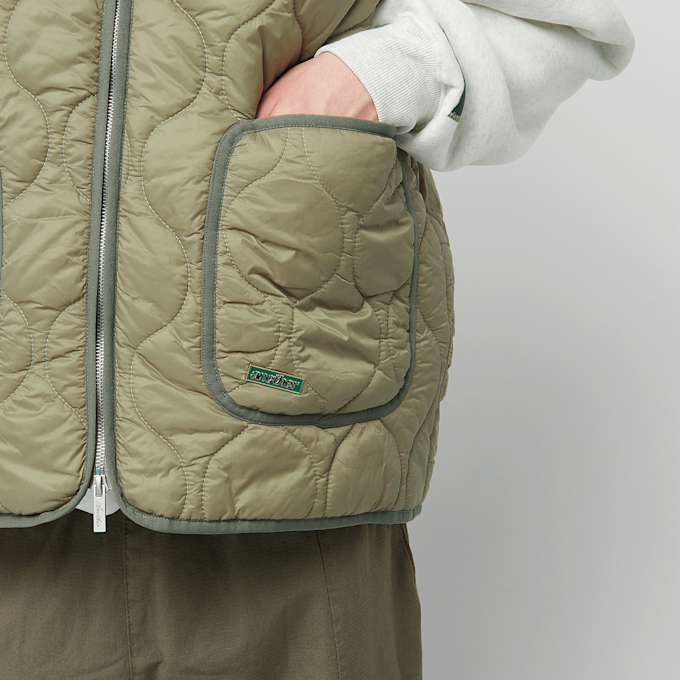 Another Cotton Lab Another Padded Vest zelena 49860 3