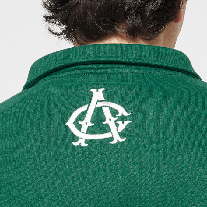 Another Cotton Lab Another Half Zip Sweater grün 49863 4