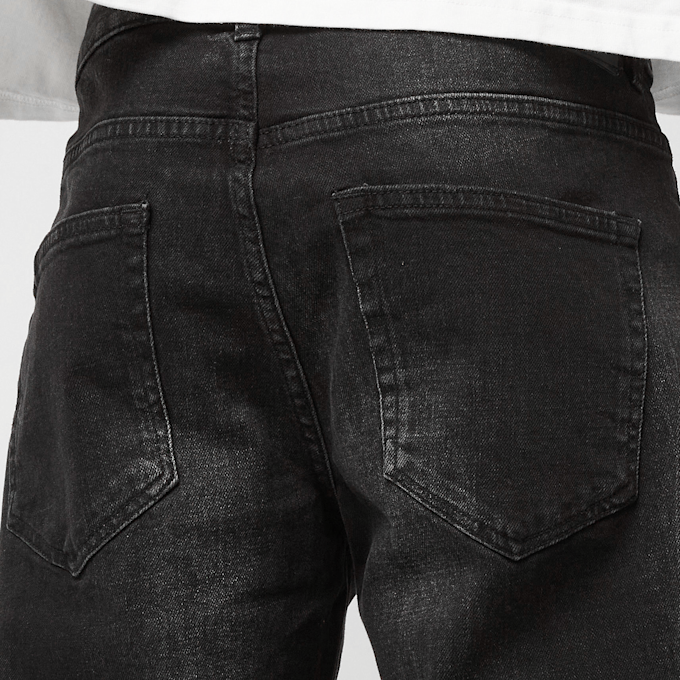 2Y STUDIOS Victor Ripped Slim Fit Jeans noir 61380 4