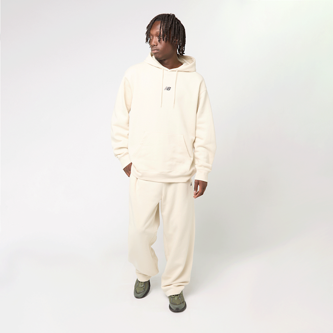 New Balance Globe Graphic Hoodie bege 84586 6