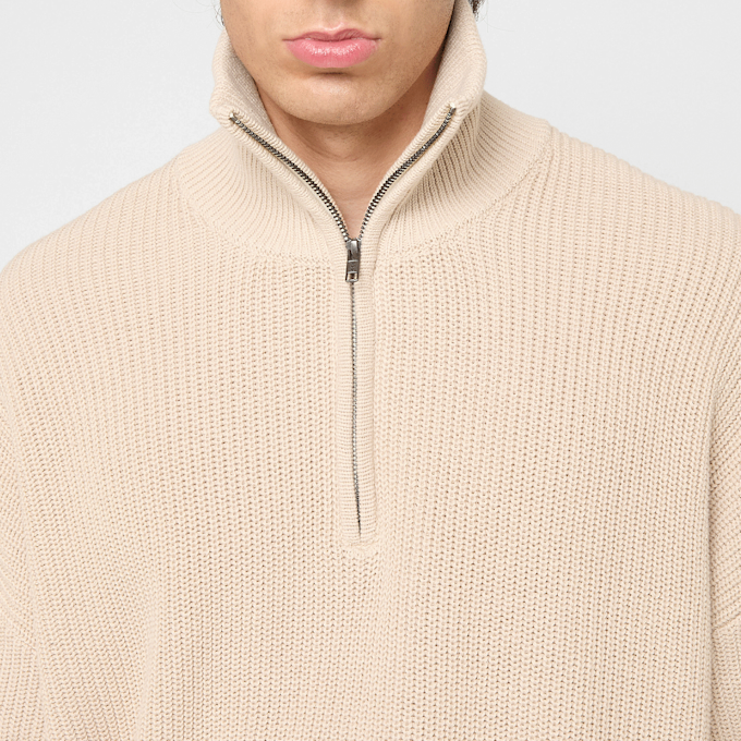 Prohibited Scout Knit Half-Zip beż 84597 3