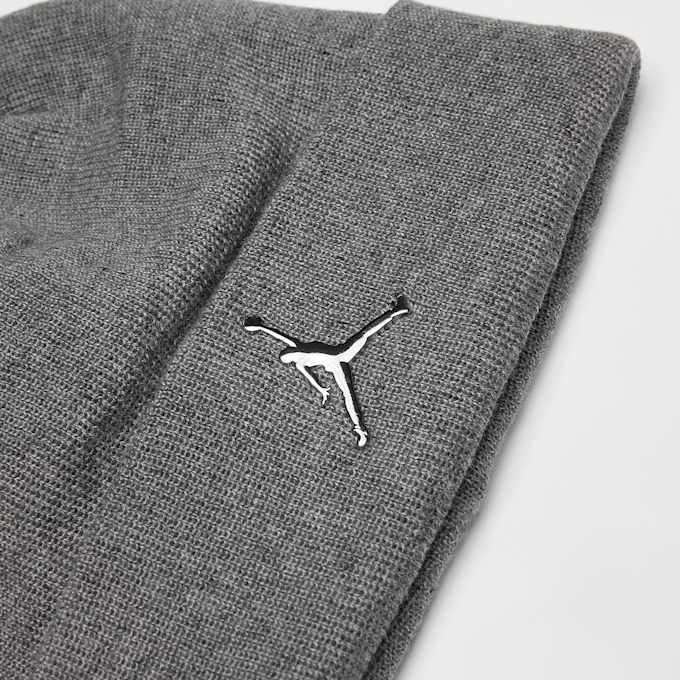 Jordan Beanie Cuffed szary 84667 3