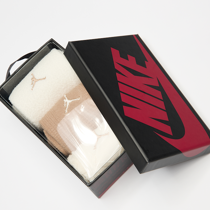 Jordan 3 PACK - JORDAN H25 GIFTING  CREW pale ivory multicolor 91176 5