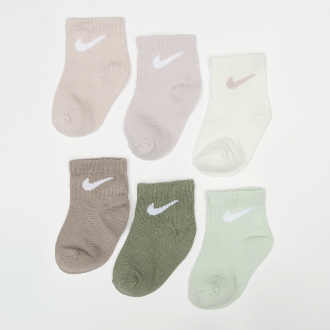 Nike   6 PACK - NHN SWOOSH  INFANT ANKLE SO sail multicolore 91146 1