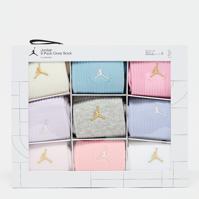 Jordan 9 PACK - JDN HOLIDAY  CREW GIFT BOX sail multicolore 91177 3