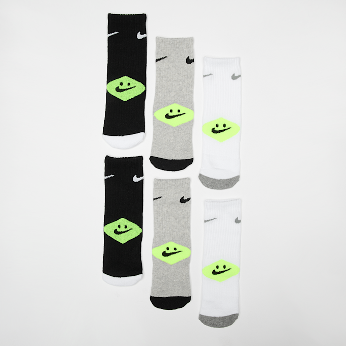 Nike   6 PACK - NHN  NIKE SMILEY CREW grey heather gris 91148 1