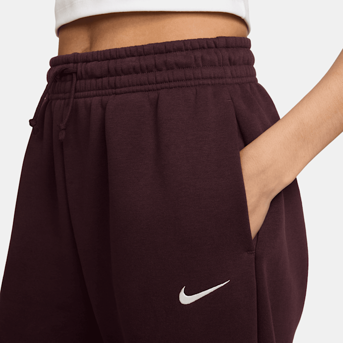 Nike   Sportswear Phoenix Fleece High-Waisted Oversized Sweatpants czerwony 91680 3