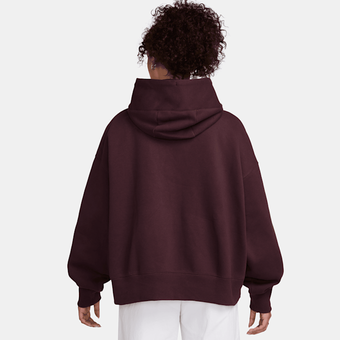 Nike   Sportswear Phoenix Fleece Over-Oversized Hoodie crvena 91781 2