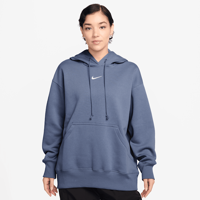 Nike   Sportswear Phoenix Fleece Oversized Hoodie plava 91782 1