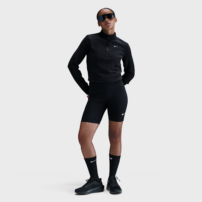 Nike   Sportswear Phoenix Plush Slim Long-Sleeve Cozy Fleece 1/2-Zip Top schwarz 91789 5